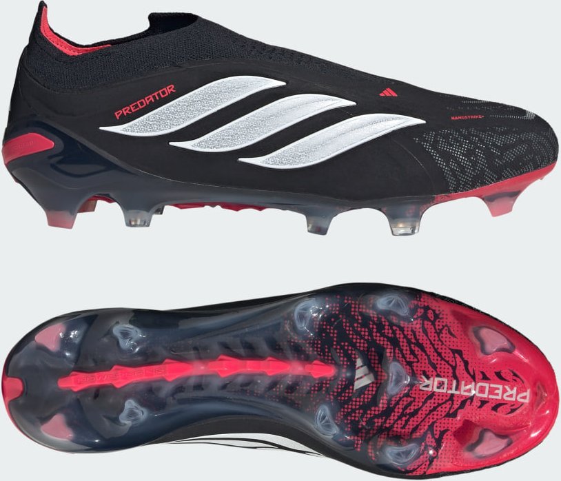 PREDATOR ELITE Fußballschuh, feste Böden, ohne Schnürung