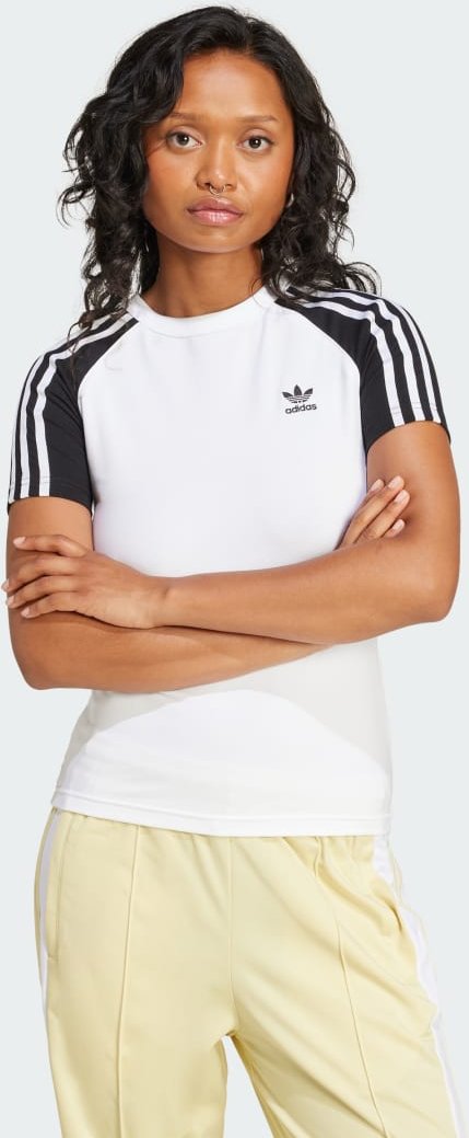 Adicolor 3-Streifen Raglan Slim T-Shirt