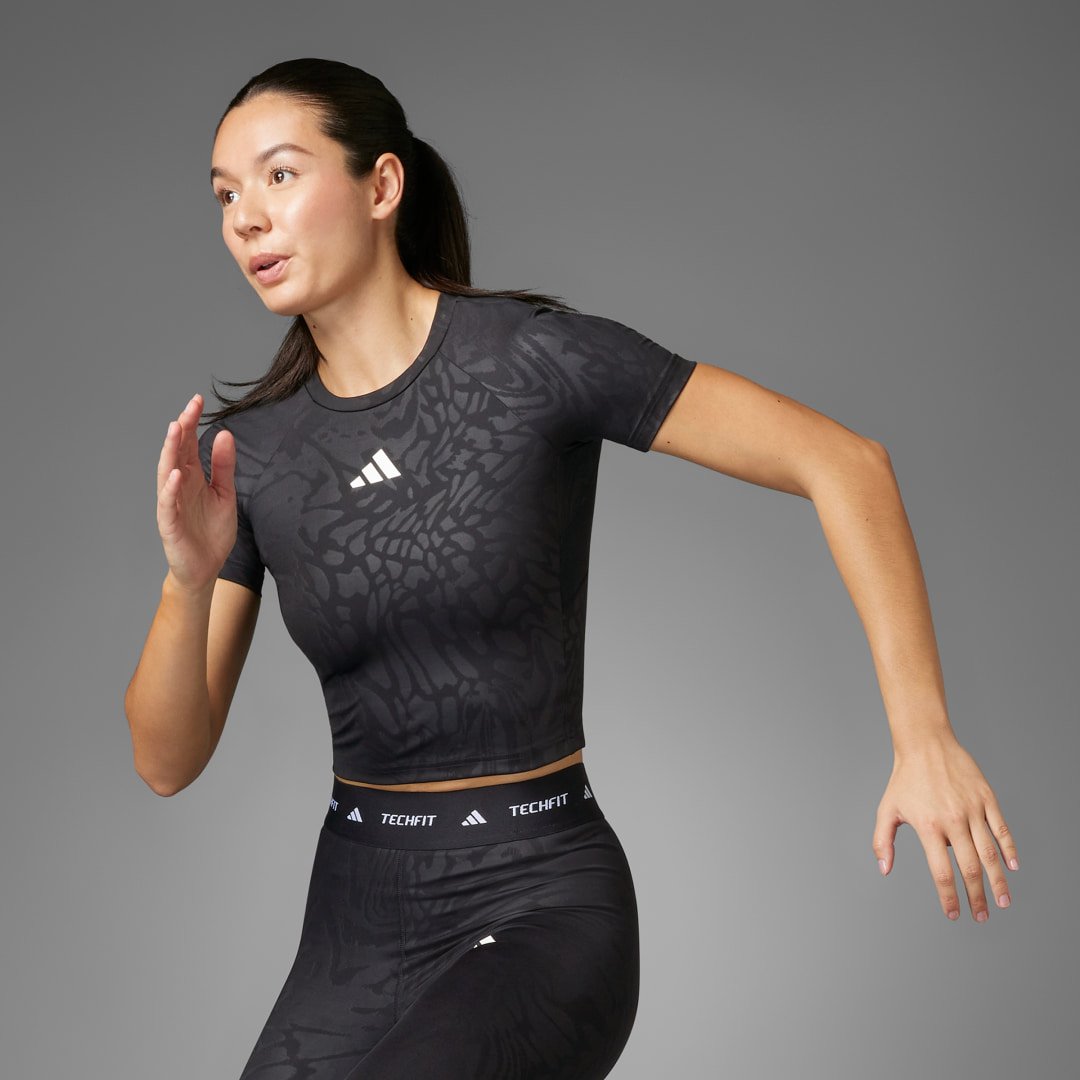 Thumbnail - TECHFIT Printed T-Shirt