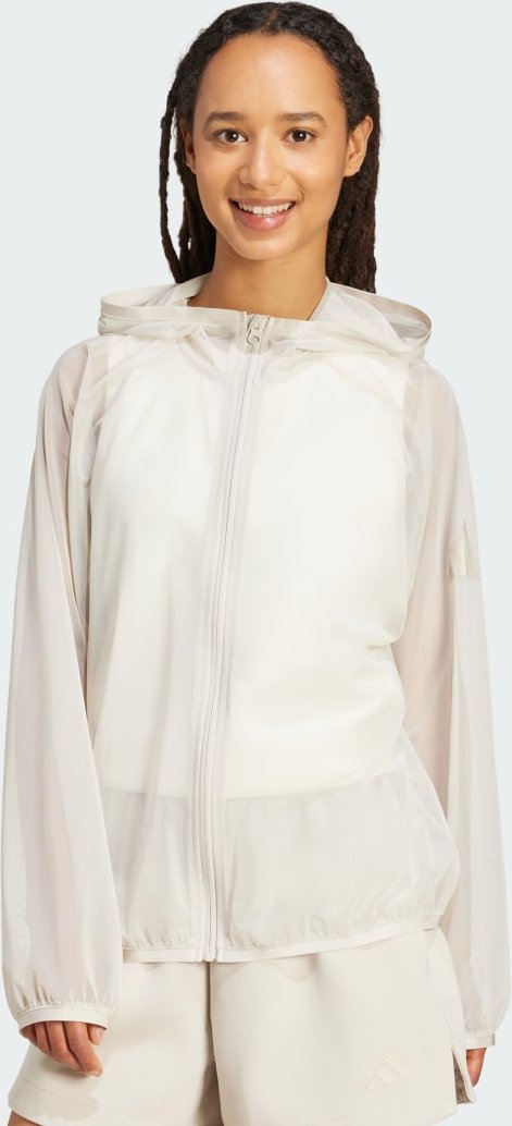 Soft Lux Mesh Full-Zip Kapuzenjacke