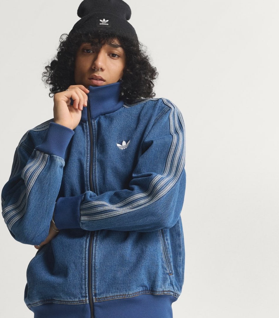 ADICOLOR FIREBIRD ORIGINALS JACKE AUS JEANSSTOFF