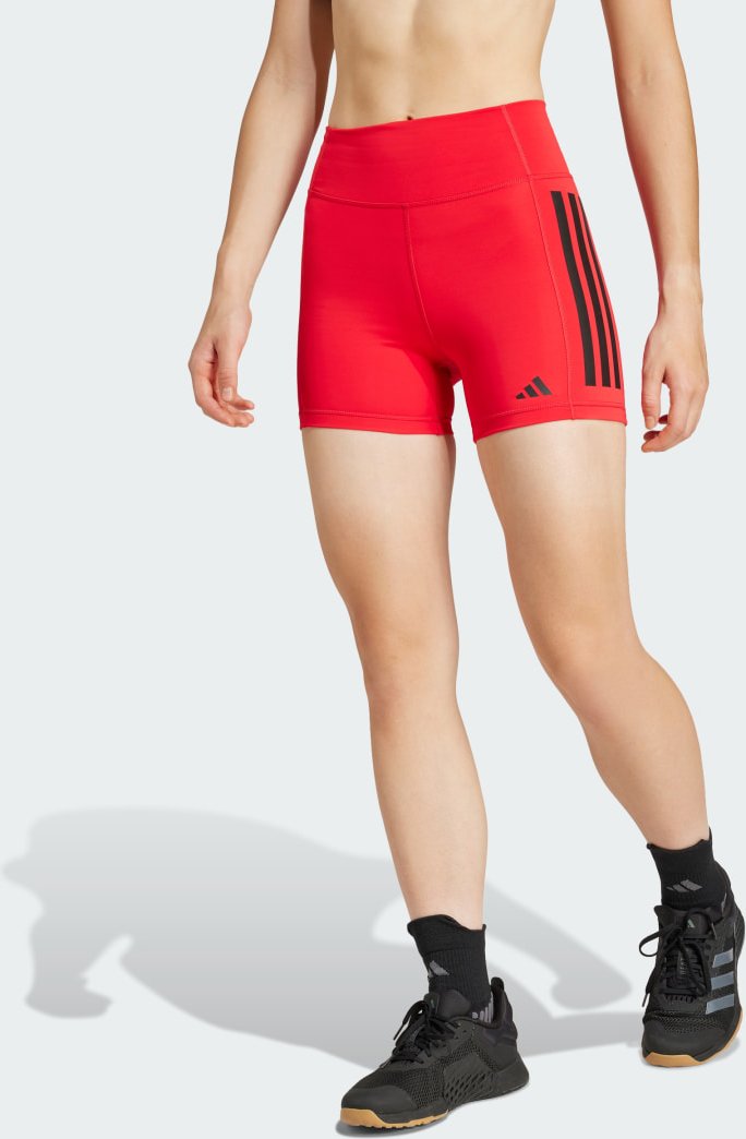 Thumbnail - Optime 3-Streifen kurze Leggings