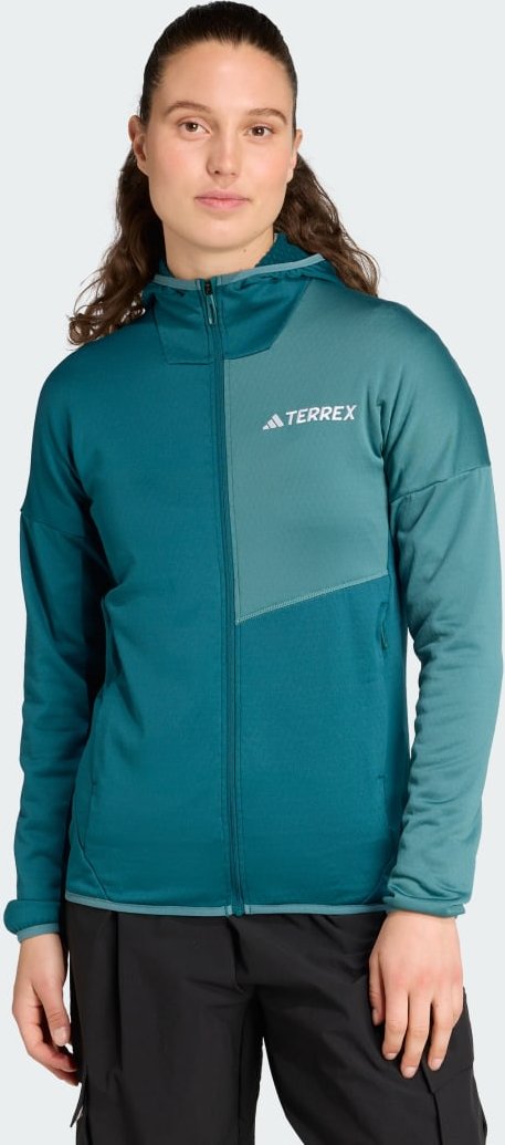 Terrex Xperior CLIMAWARM leichte Fleece-Kapuzenjacke