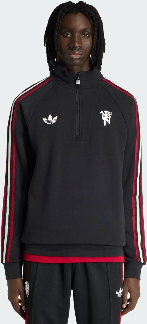 Manchester United Originals Half Zip Oberteil