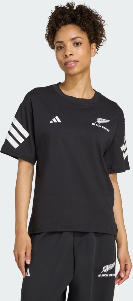 Black Ferns 3-Streifen T-Shirt