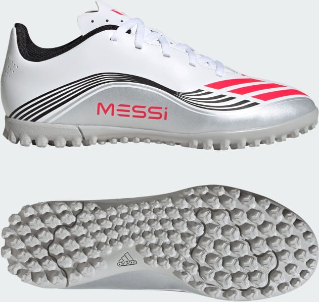 F50 Messi Club Kunstrasen Fußballschuhe Kinder