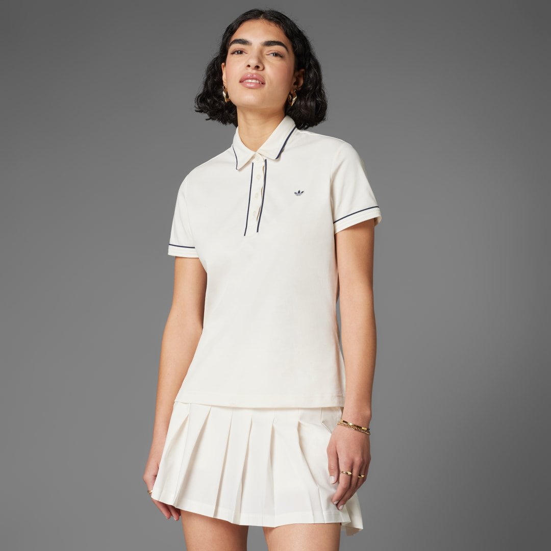 Originals Twistknit Trefoil Poloshirt