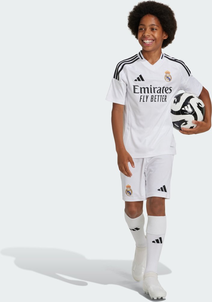 Thumbnail - Real Madrid 24/25 Kids Heimshorts