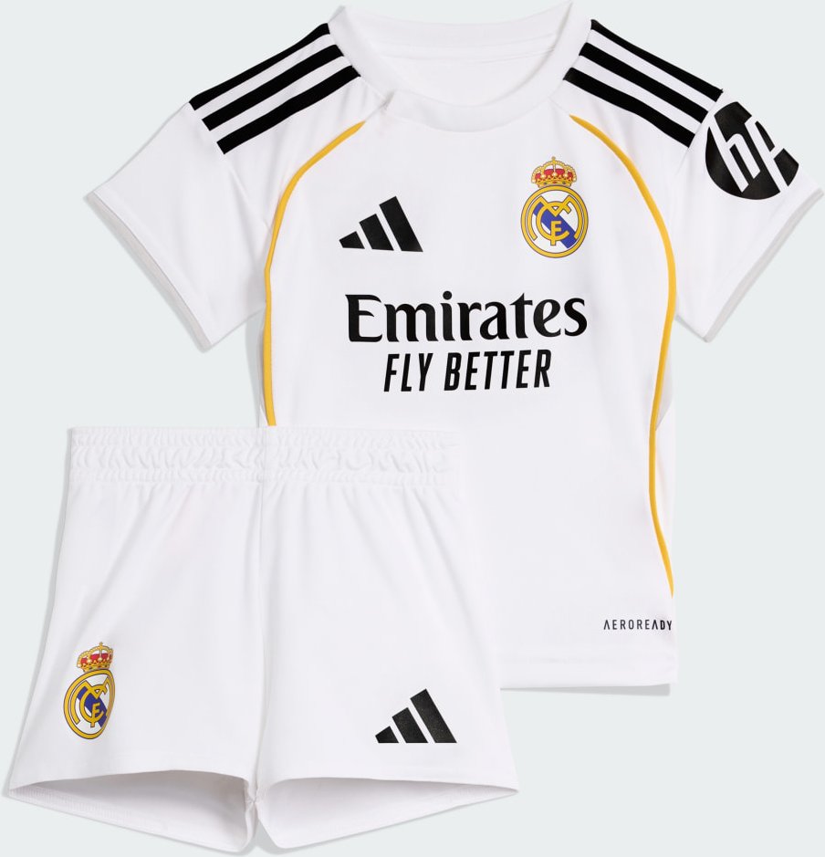 Thumbnail - Real Madrid 25/26 Baby Kids Heimausrüstung