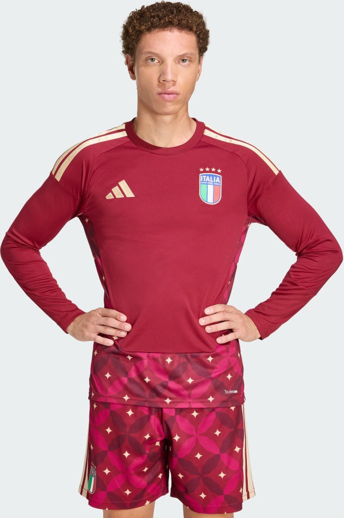 Italien 26 Long Sleeve Heim-Torwarttrikot
