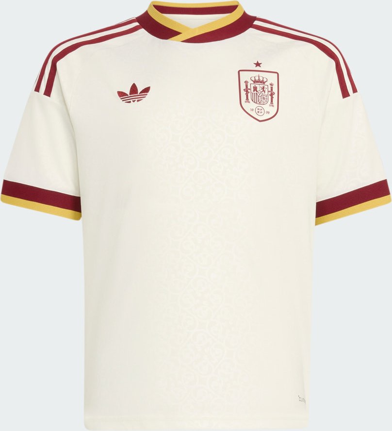 Thumbnail - Spanien 26 Kids Auswärtstrikot