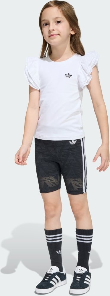 KURZES AOP CYCLING T-SHIRT-SET