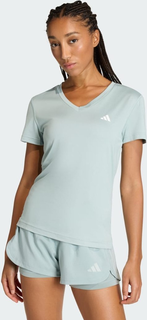 adidas Workout Essentials T-Shirt mit V-Ausschnitt
