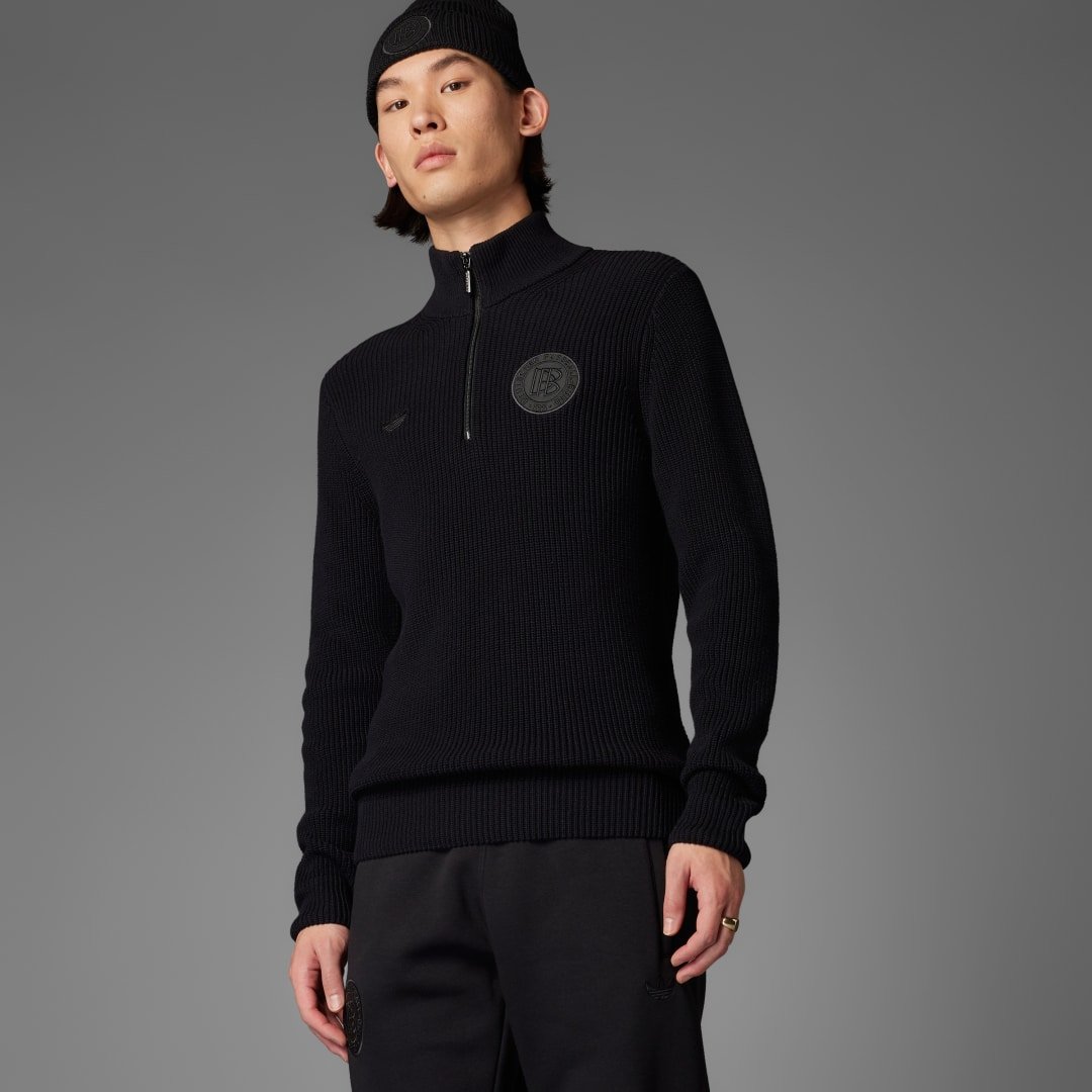 Thumbnail - DFB Anniversary Half-Zip Knit Sweatshirt