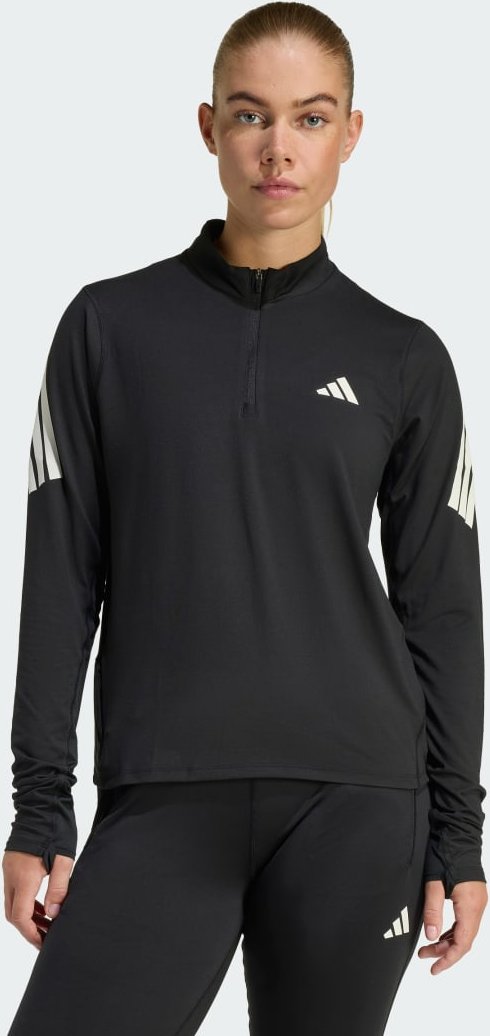 adi365 Iconic Running Pullover mit Reißverschluss bis zur Brust
