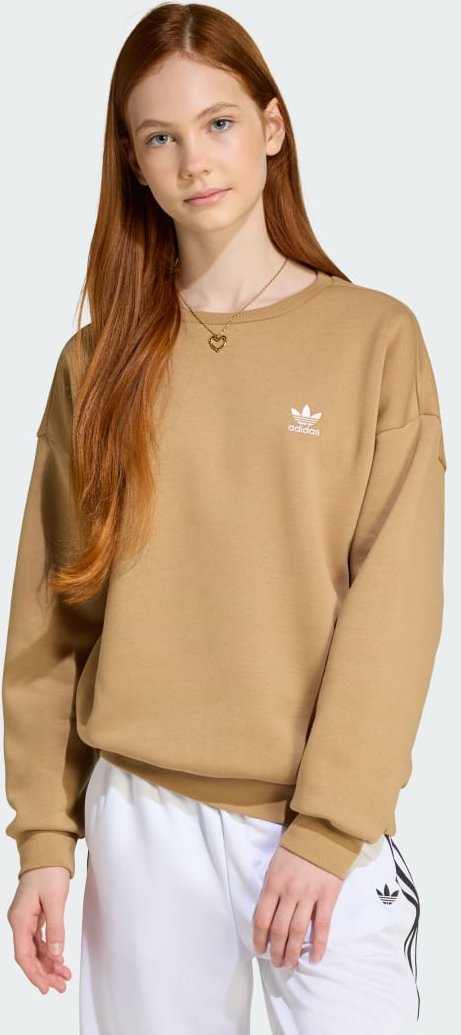 Boyfriend Sweatshirt mit Rundhalsausschnitt