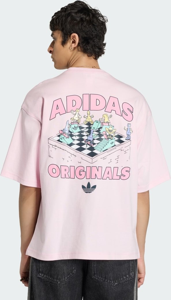 ADIDAS CHESS GRAFIK-T-SHIRT