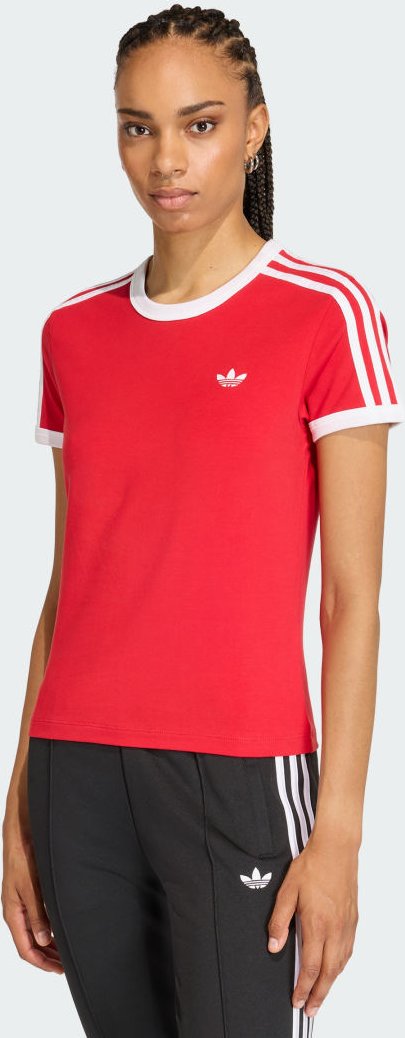 3-STREIFEN T-SHIRT SCHMAL GESCHNITTEN