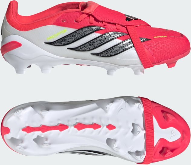 PREDATOR ELITE Fußballschuh mit umschlagbarer Zunge für feste Böden Kids
