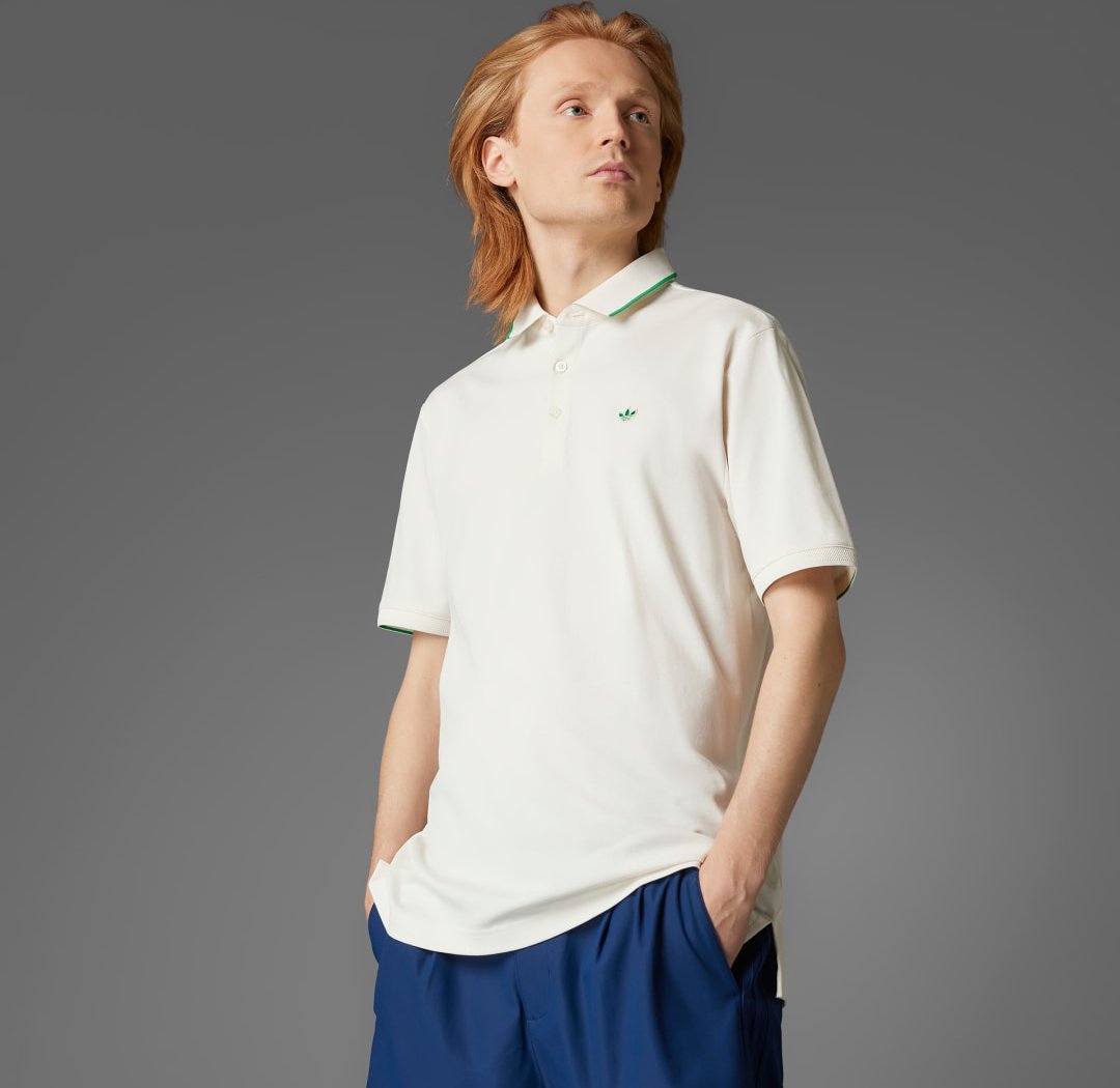 Originals Twistknit Trefoil Poloshirt