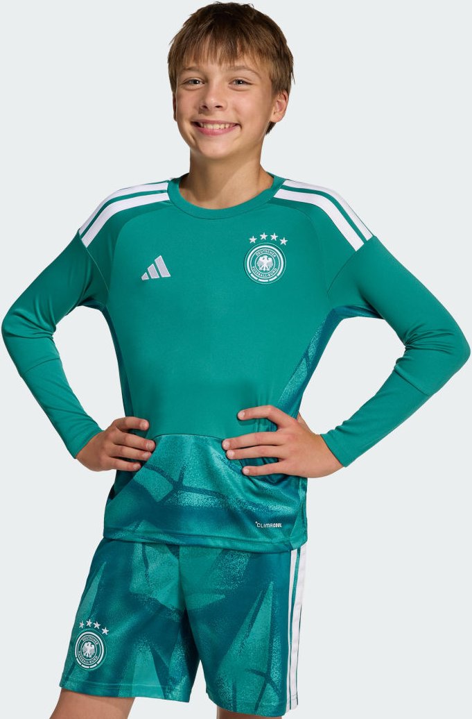 Deutschland 26 Langärmeliges Torwart-Heimtrikot Kids