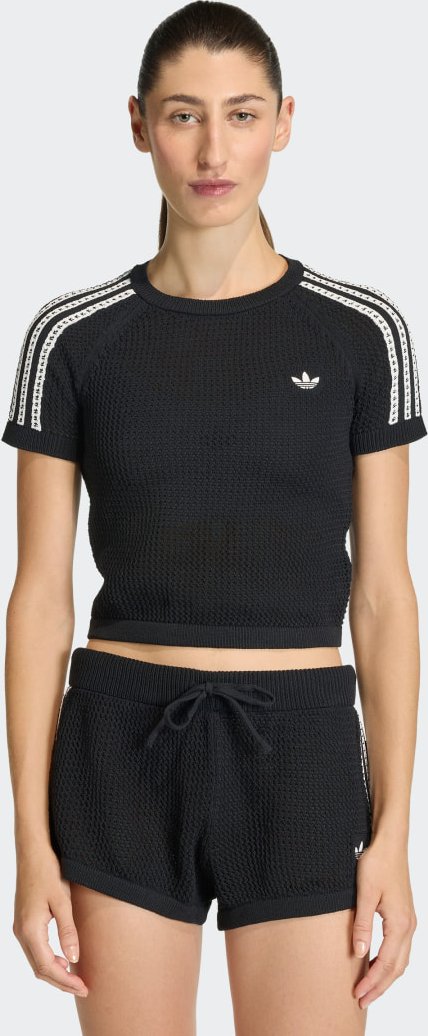 KNITTED CROCHET CALI T-SHIRT