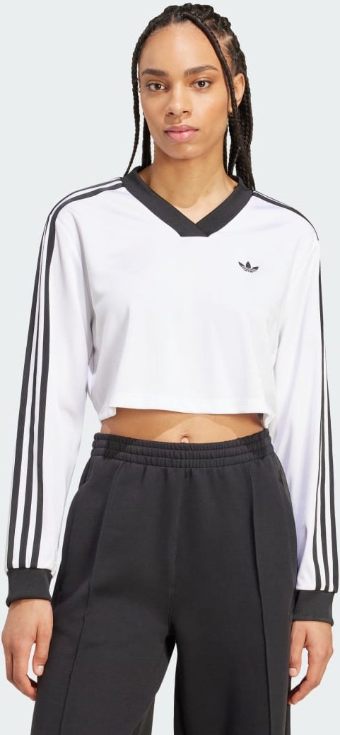 Adicolor Football Jacquard Crop Longsleeve