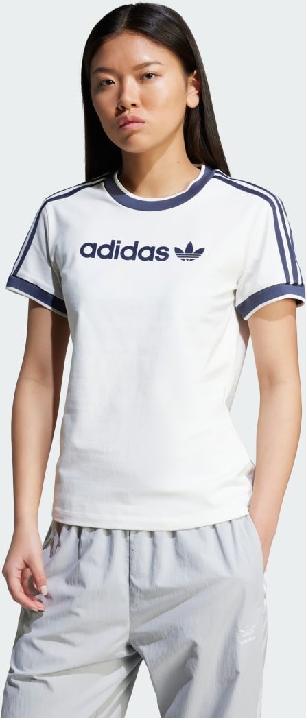 Linear Logo 3-Streifen T-Shirt