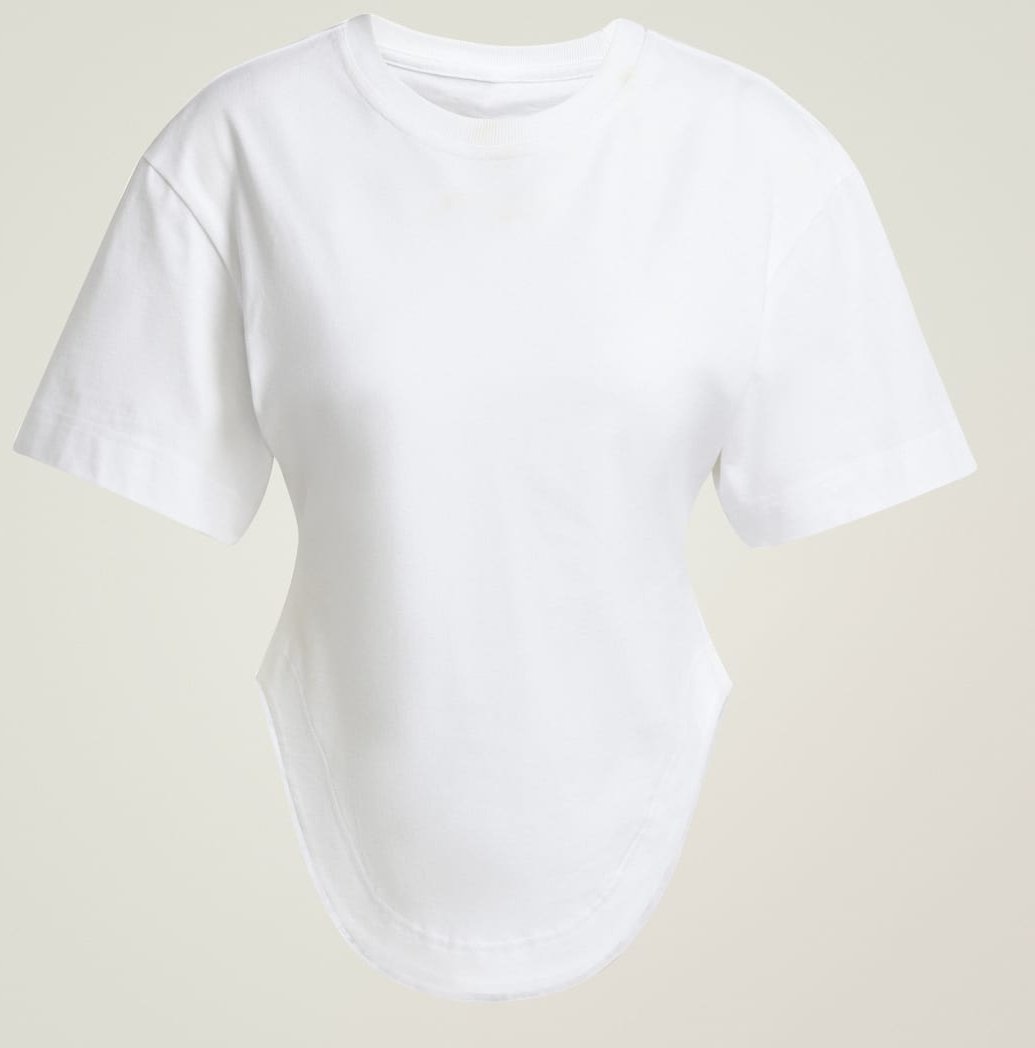 adidas by Stella McCartney Sportswear Curved Hem T-Shirt