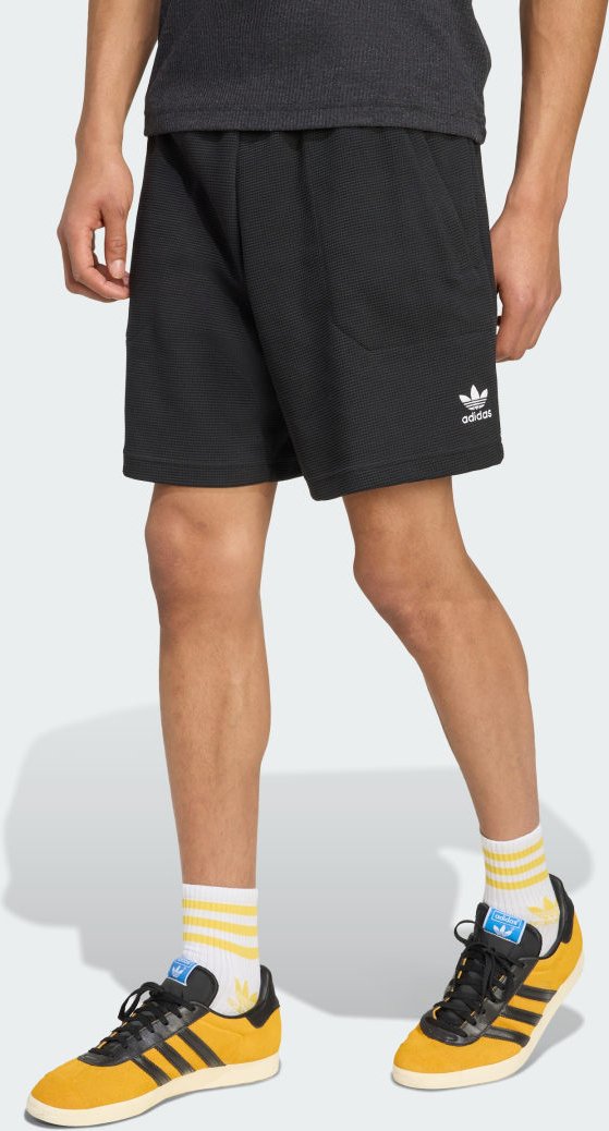 Thumbnail - Essentials Trefoil Waffle Shorts
