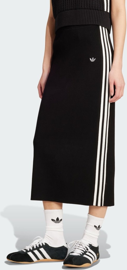 Adicolor Knit 3-Streifen Rock