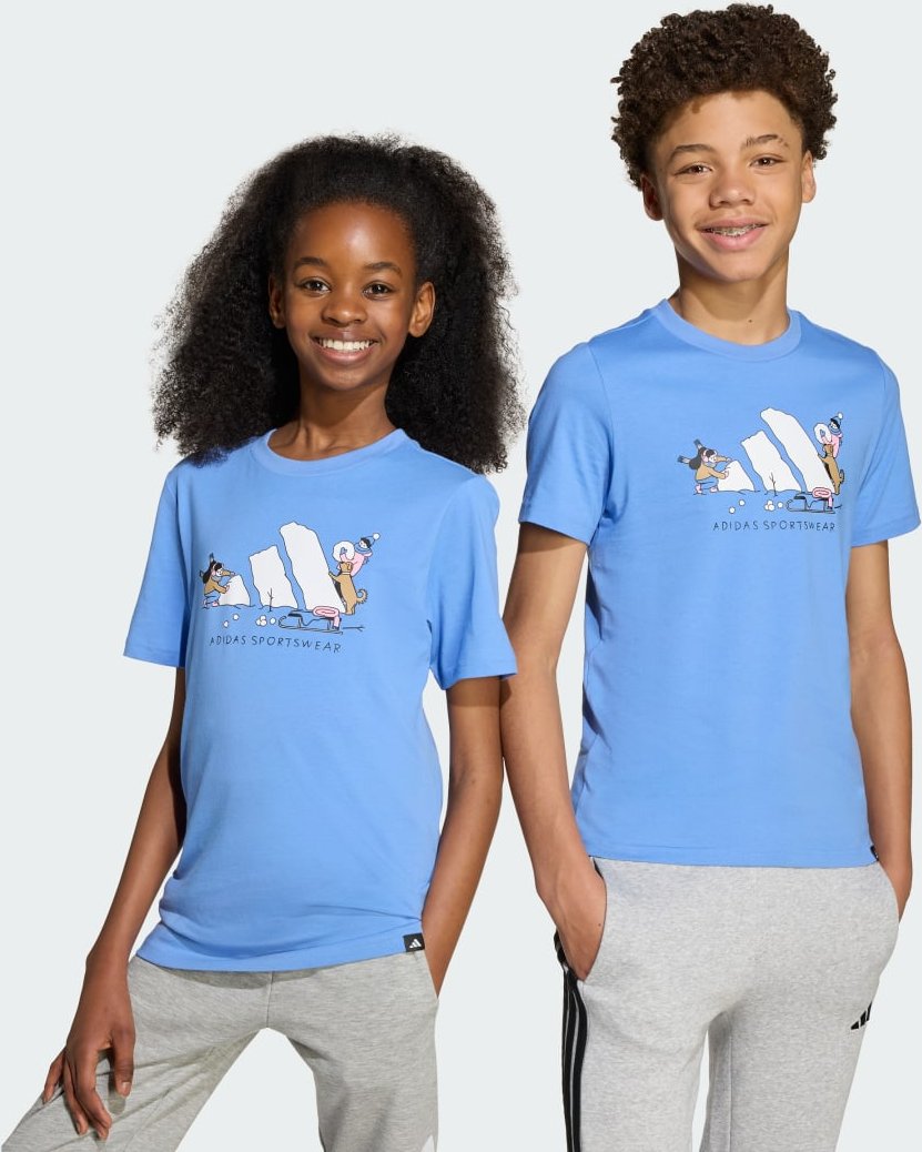 Winter Sports Graphic T-Shirt Kids