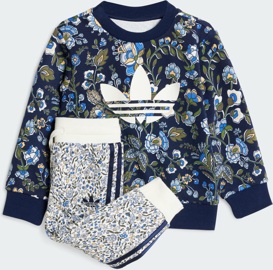 adidas Originals X Liberty London Crew Set für Kinder