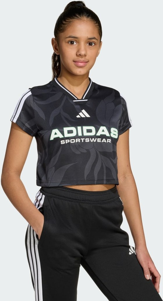 House of Tiro Colors of Football Kids Crop-Shirt