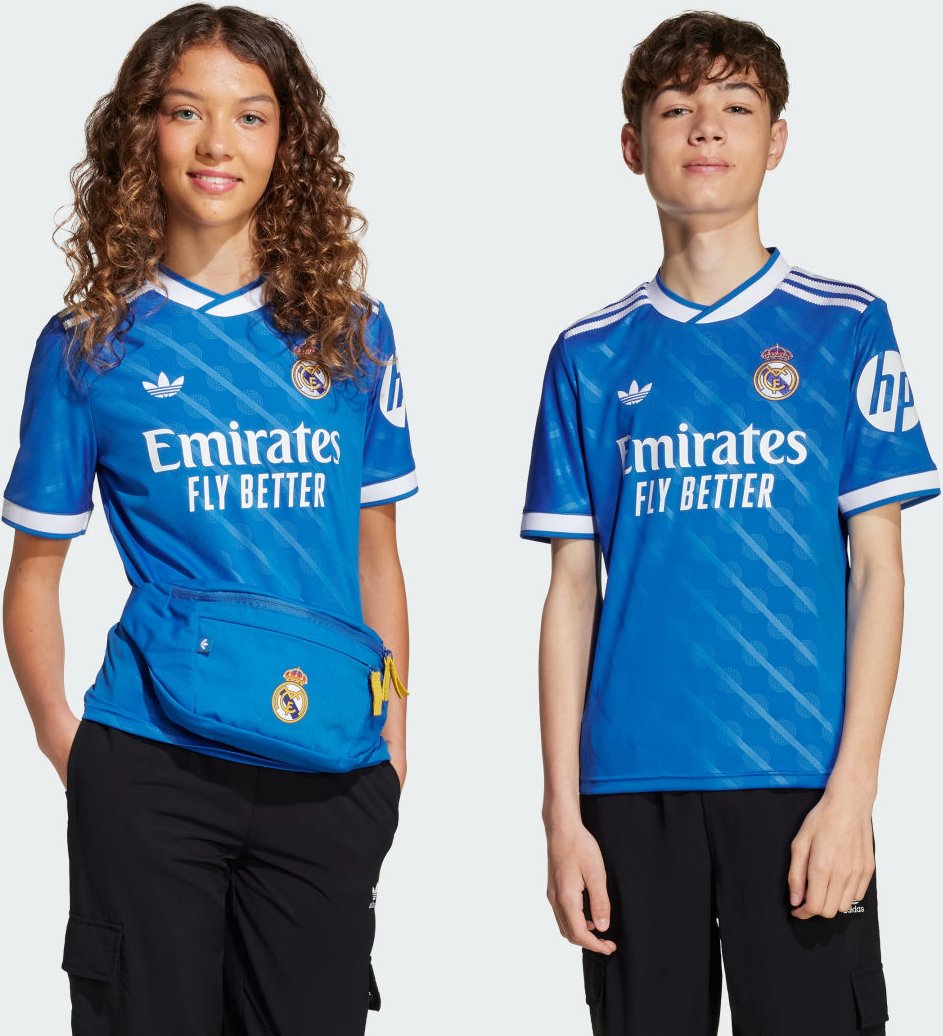 Thumbnail - Real Madrid 25/26 Kids Ausweichtrikot