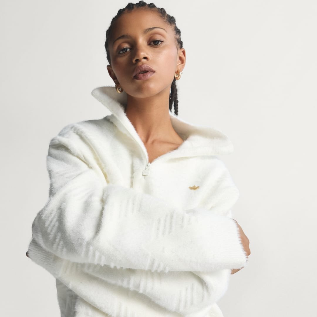 STRICKPULLOVER MIT REISSVERSCHLUSS BIS ZUR BRUST