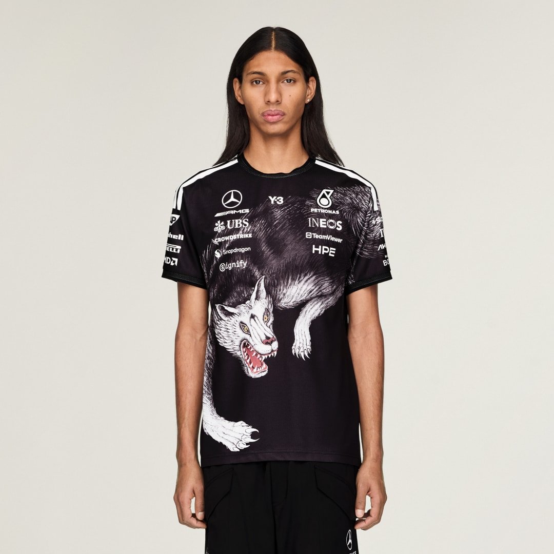 Y-3 MERCEDES - AMG PETRONAS FORMEL 1 TEAM FAHRER KURZARM-JERSEY