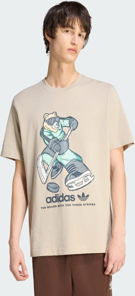 Hockey-Bär T-Shirt mit Grafik