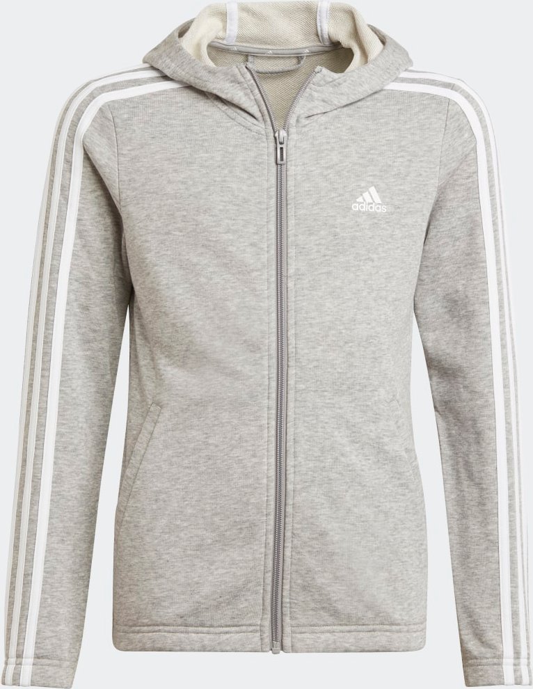 Essentials 3-Streifen Kapuzenjacke