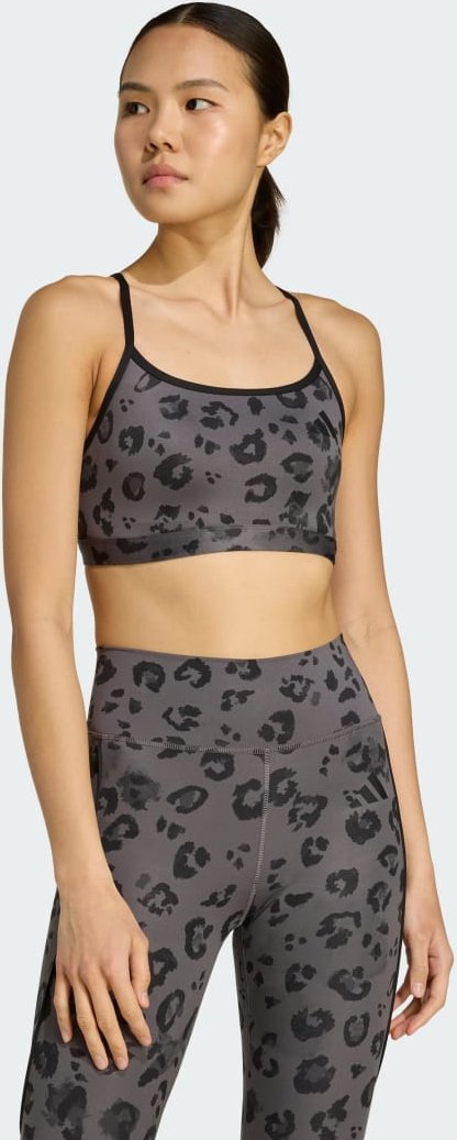 Powerreact Essentials Sport-BH mit leichtem Halt und Print