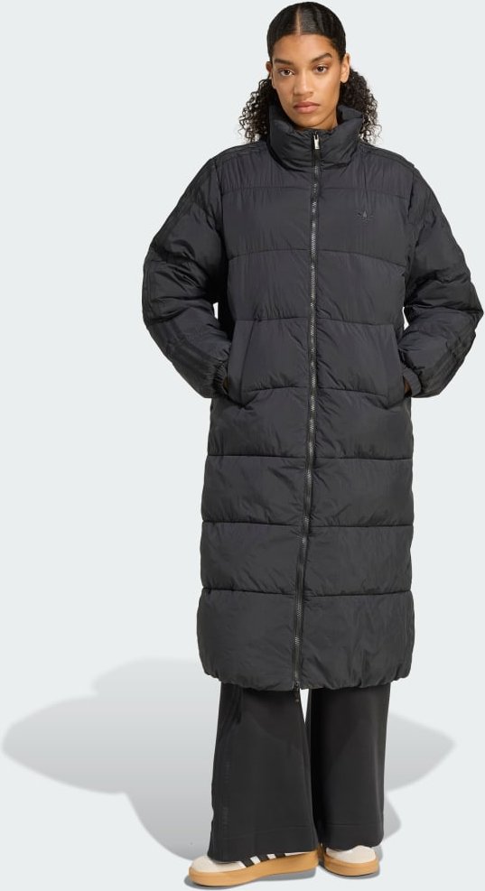 Adicolor Puffermantel, Kunstdaunen, lang