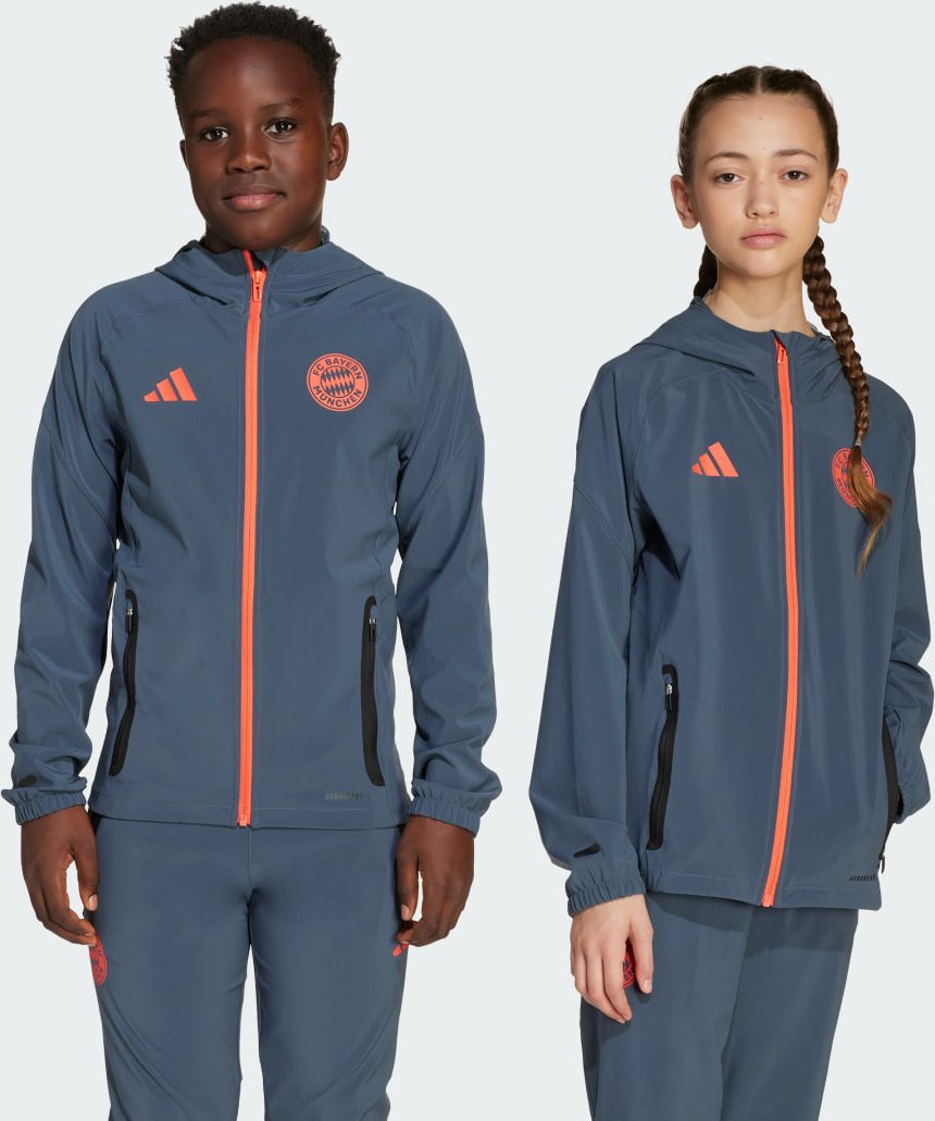 FC Bayern München Tiro 25 Competition Vis Tech Kids Travel Jacke