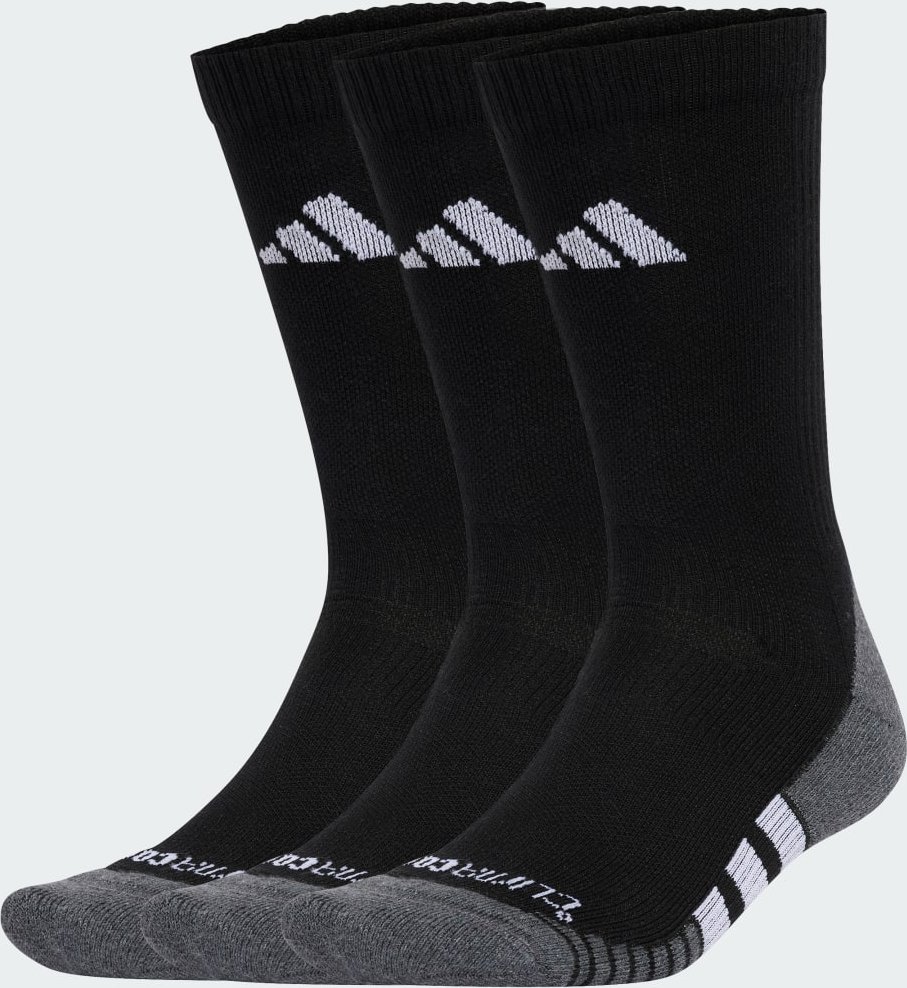 Performance CLIMACOOL dämpfende Crew Socken, 3er-Pack