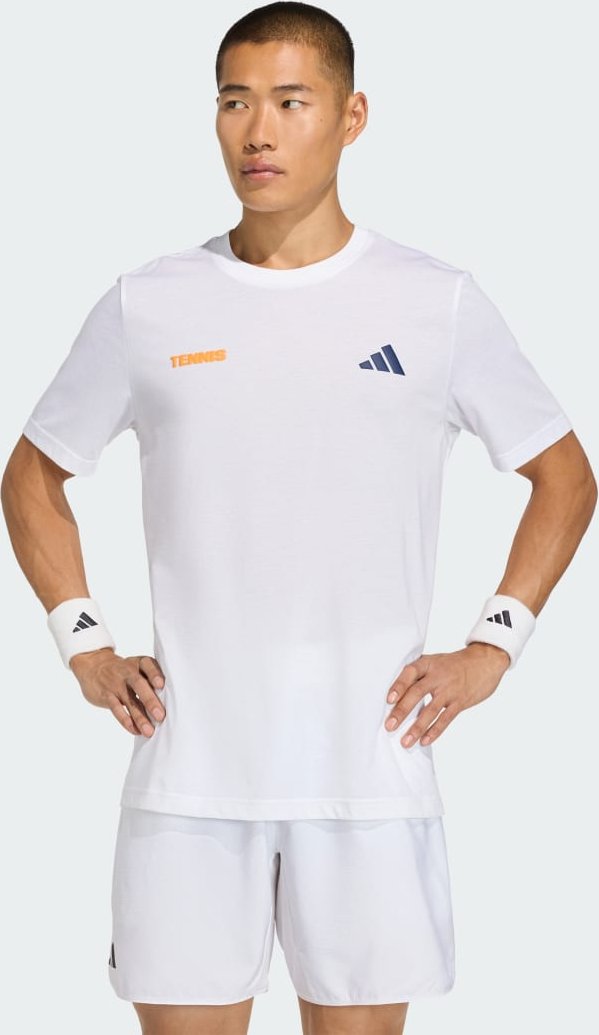 Thumbnail - Tennis Hot Egg Grafik T-Shirt