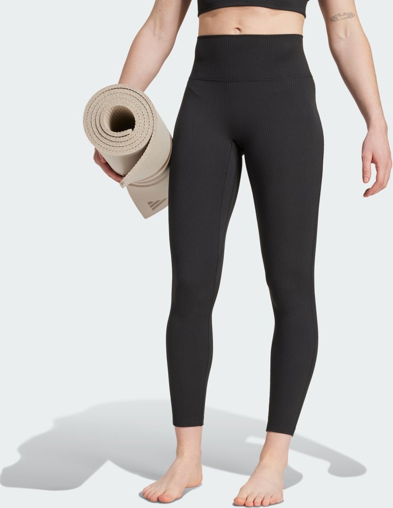 Thumbnail - adidas All Me Rib 7/8 Leggings