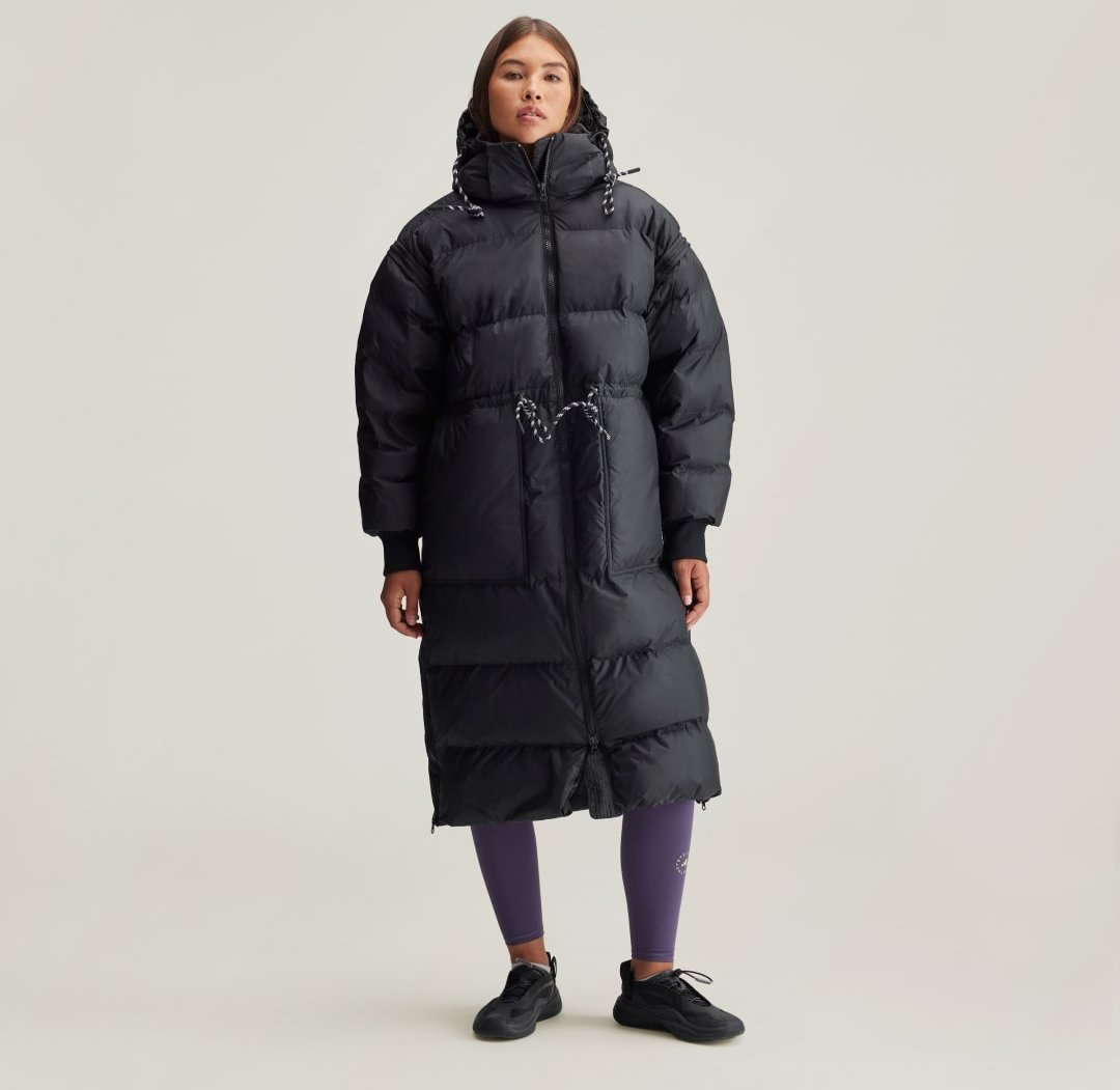 adidas by Stella McCartney Long Puffer-Mantel