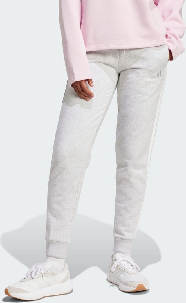 Essentials 3-Streifen Fleece Slim Hose