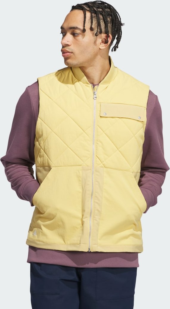 Go-to Quilited DWR Full Zip Weste