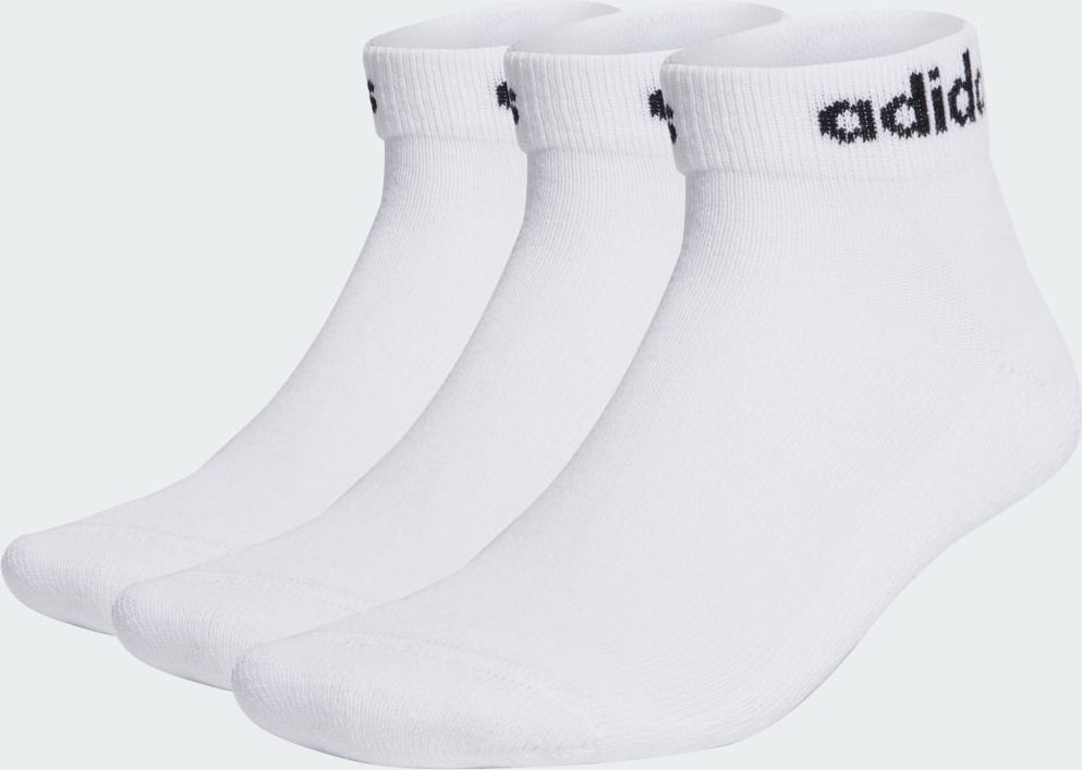 Linear Cushioned Ankle Socken, 3 Paar