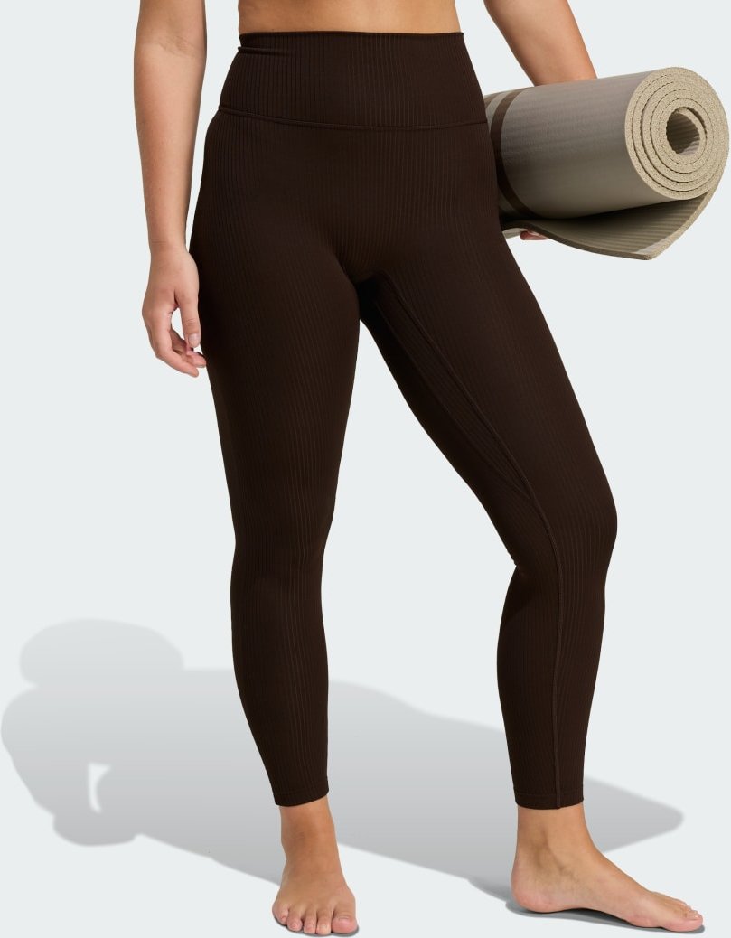 Thumbnail - adidas All Me Rib 7/8 Leggings